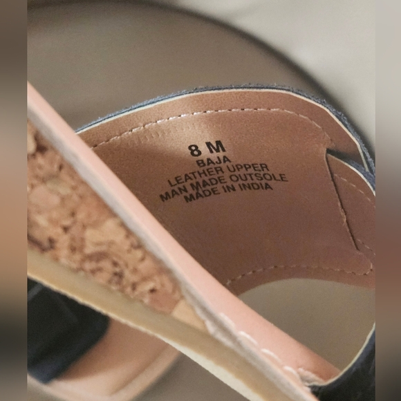 NWOT BEACH by Matisse BAJA WEDGE Sandals-Size 8M $19 - Picture 5 of 8